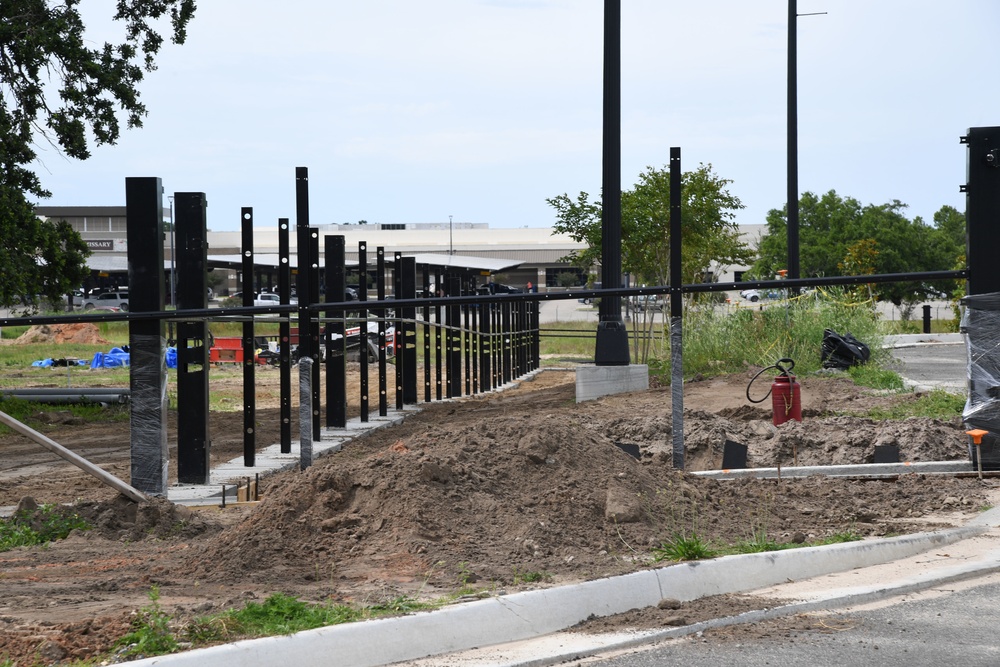 Division Street Gate entrance project continues