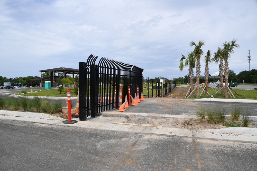 Division Street Gate entrance project continues