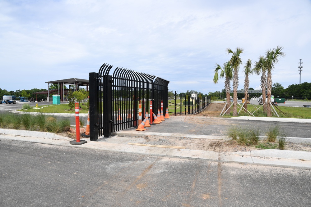 Division Street Gate entrance project continues