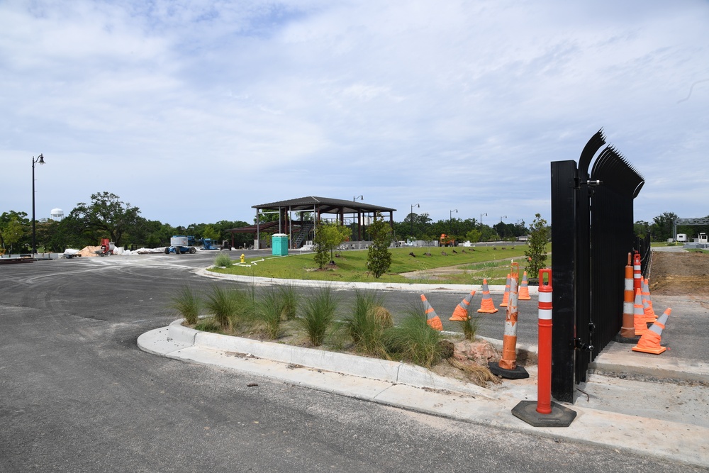 Division Street Gate entrance project continues