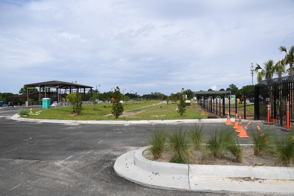 Division Street Gate entrance project continues