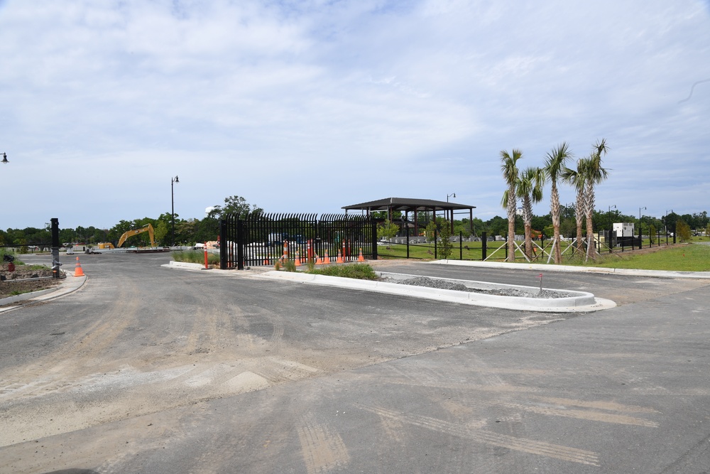 Division Street Gate entrance project continues