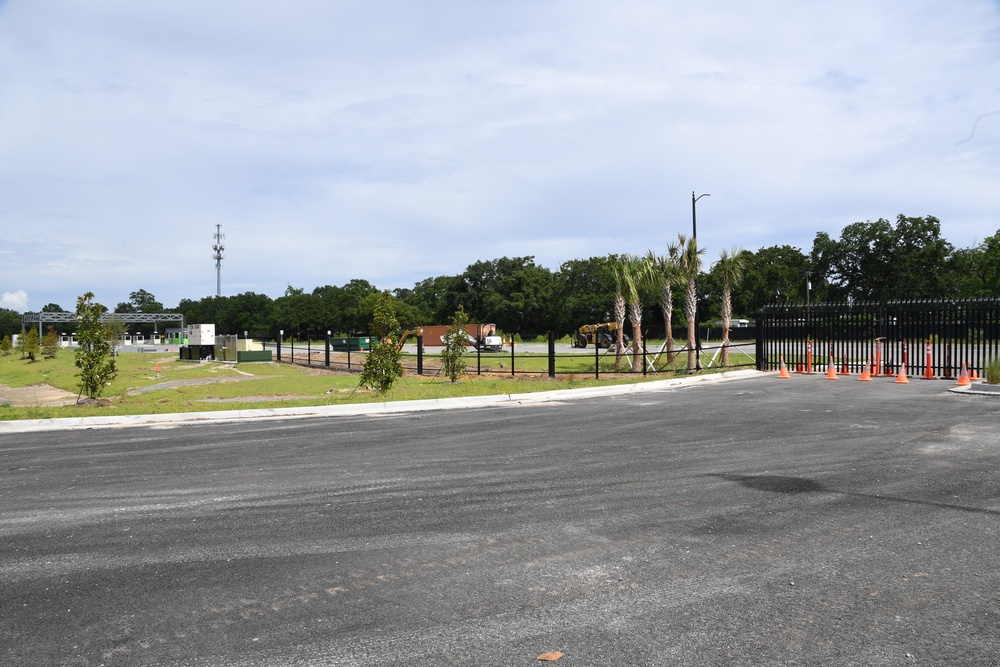 Division Street Gate entrance project continues