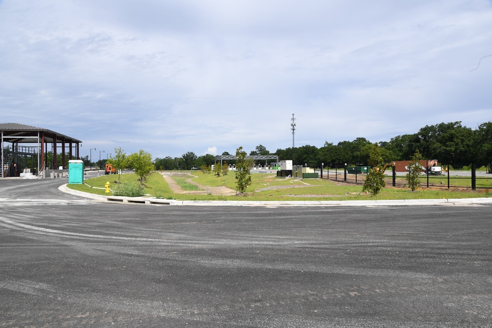 Division Street Gate entrance project continues