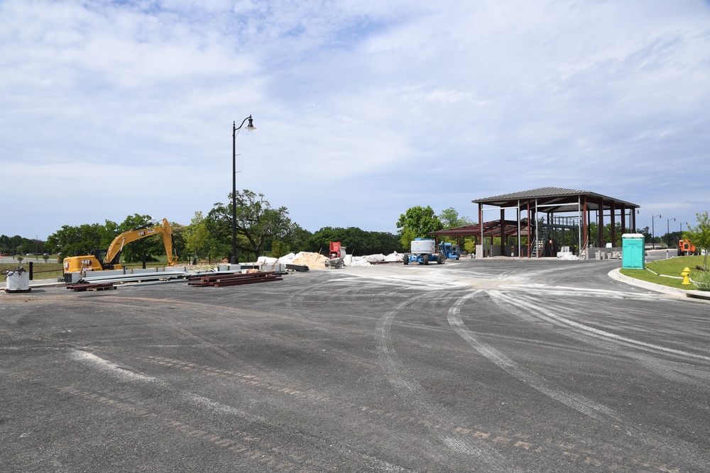 Division Street Gate entrance project continues