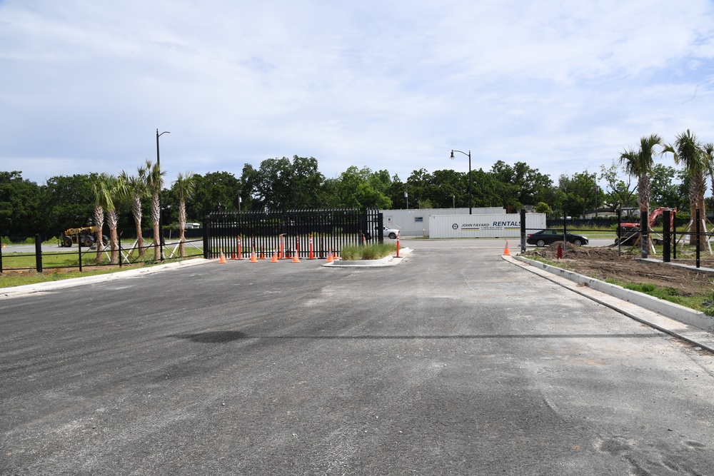 Division Street Gate entrance project continues