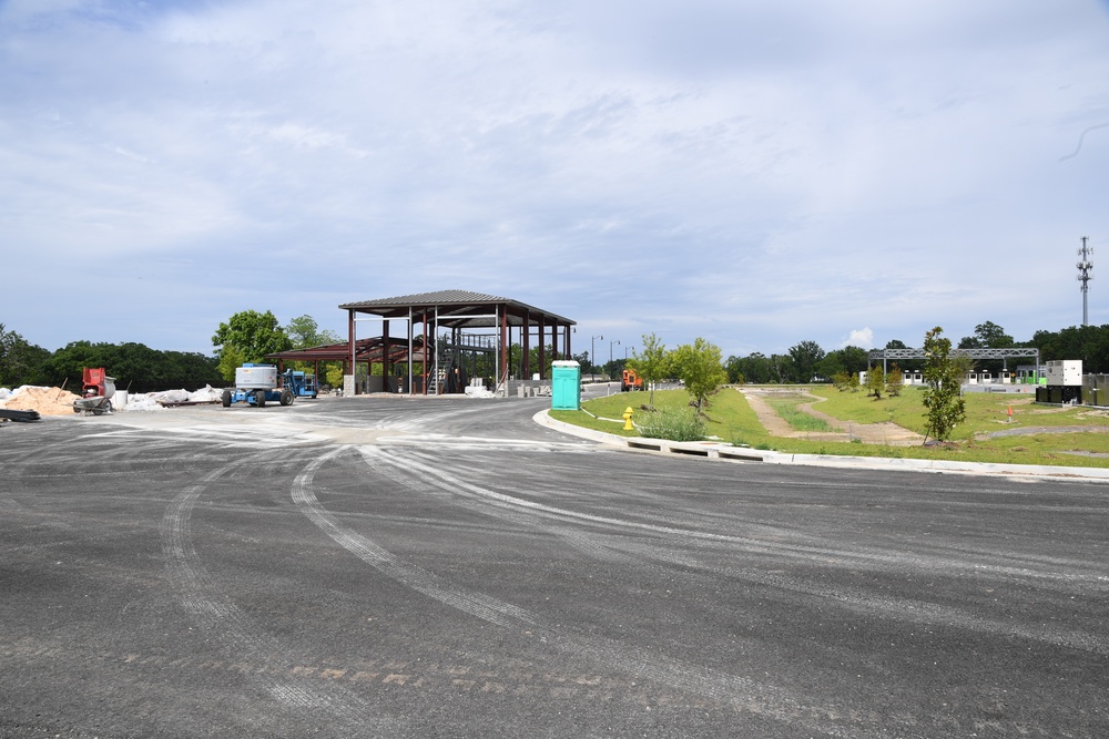 Division Street Gate entrance project continues