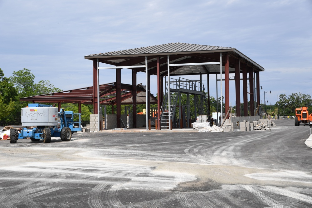 Division Street Gate entrance project continues