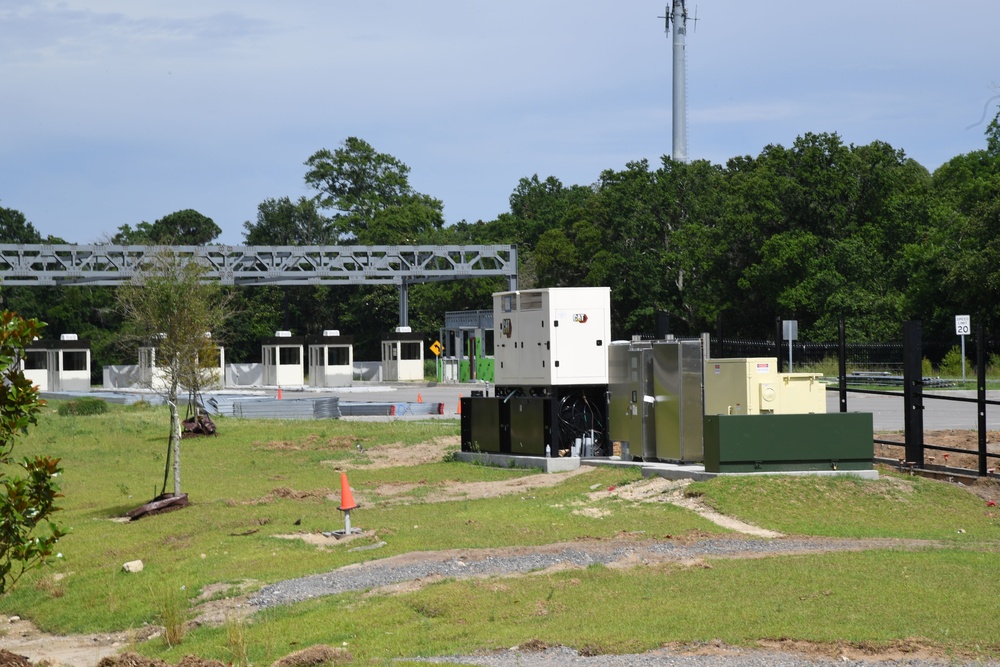 Division Street Gate entrance project continues