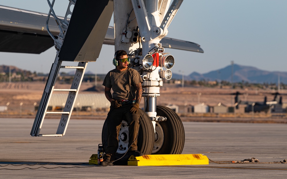 Weapons School night operations