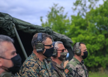 2d MARDIV CG visits French Forces
