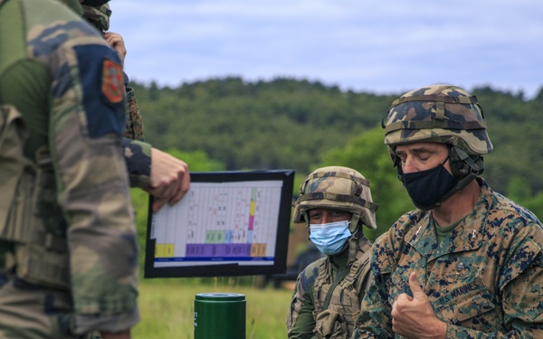 2d MARDIV CG visits French Forces
