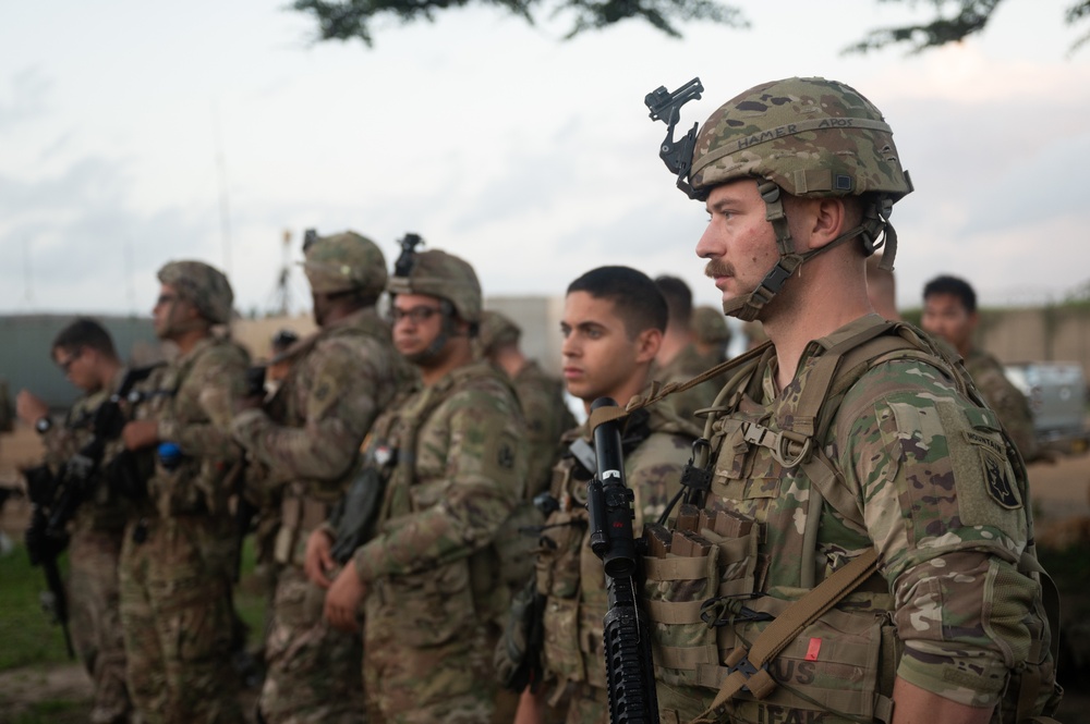 EARF Soldiers Conduct Crisis Training Exercise in Kenya
