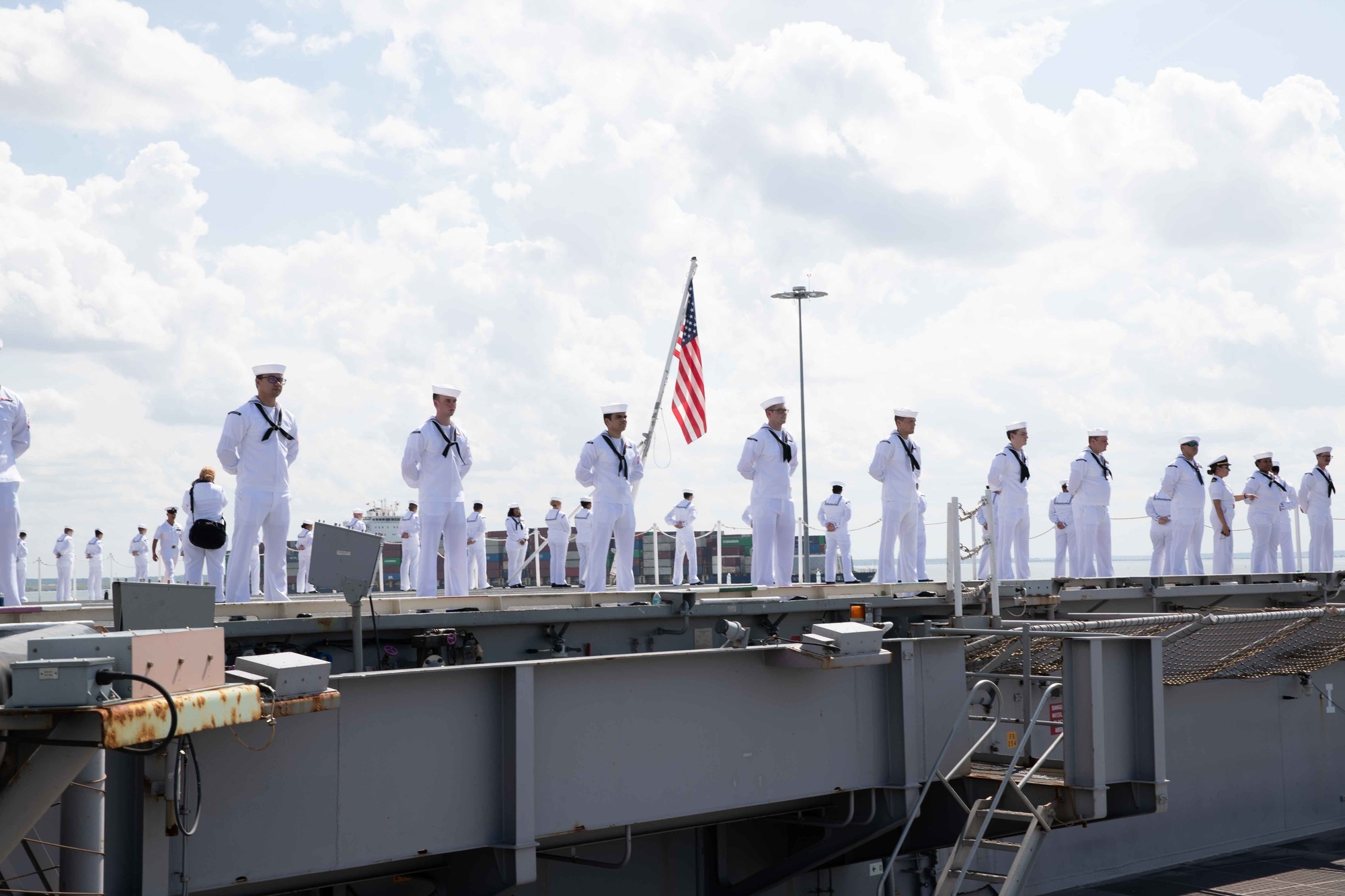 File:US Navy 050420-N-7878F-062 U.S. Navy Sailors stand at