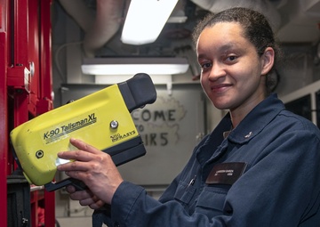 Fayetteville, N.C., Native serves aboard Rafael Peralta while forward-deployed in the Pacific Ocean