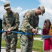 USAG Wiesbaden celebrates the opening of a new artificial turf field on Clay North