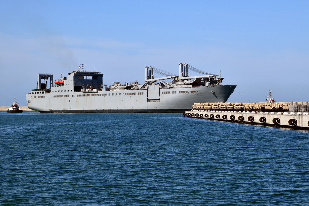 839th Transportation Battalion dock operations at Livorno Port