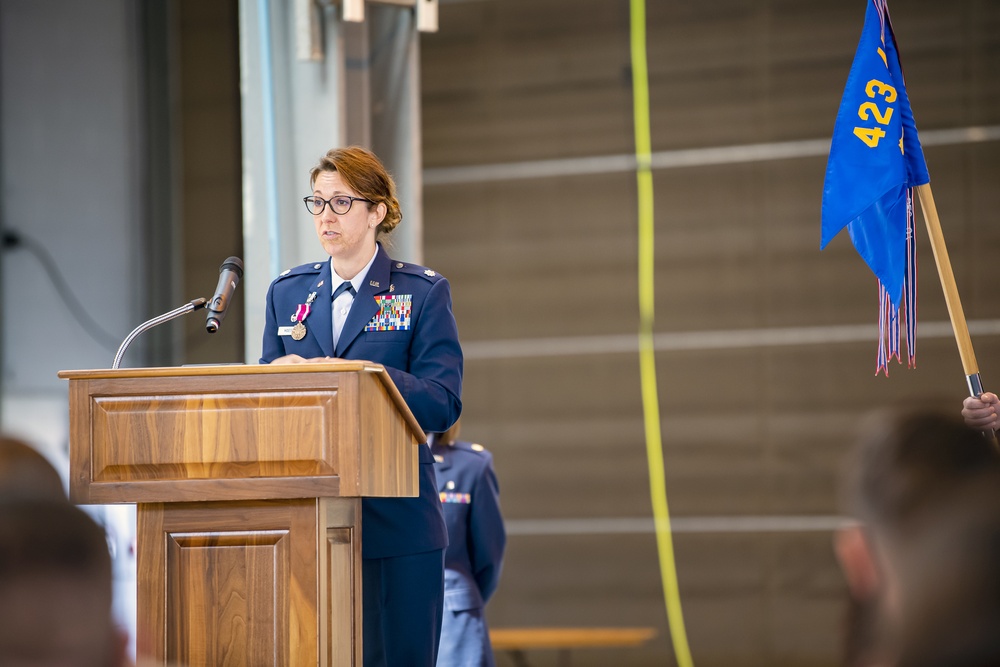 423rd MDS Change of Command