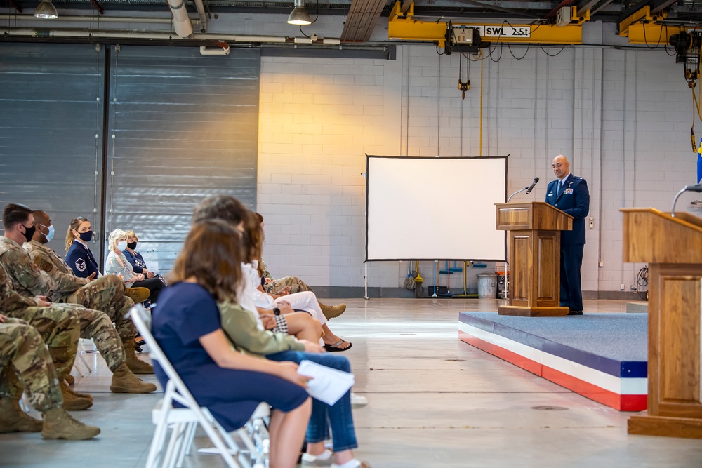 423rd MDS Change of Command