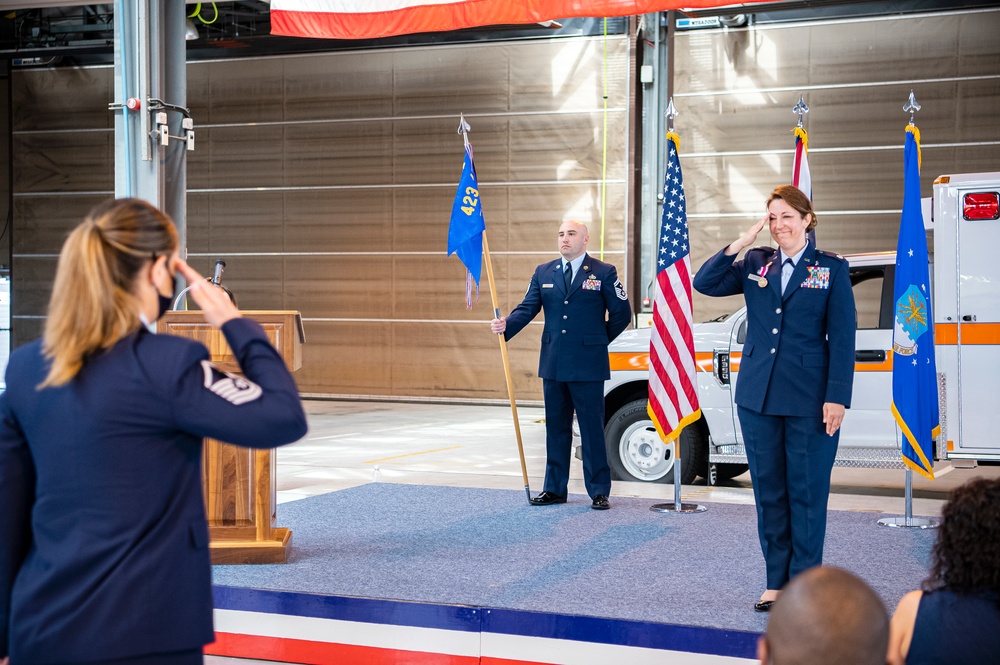 423rd MDS Change of Command