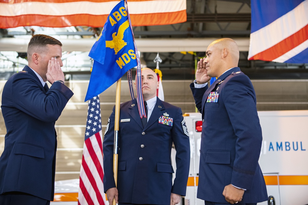 423rd MDS Change of Command