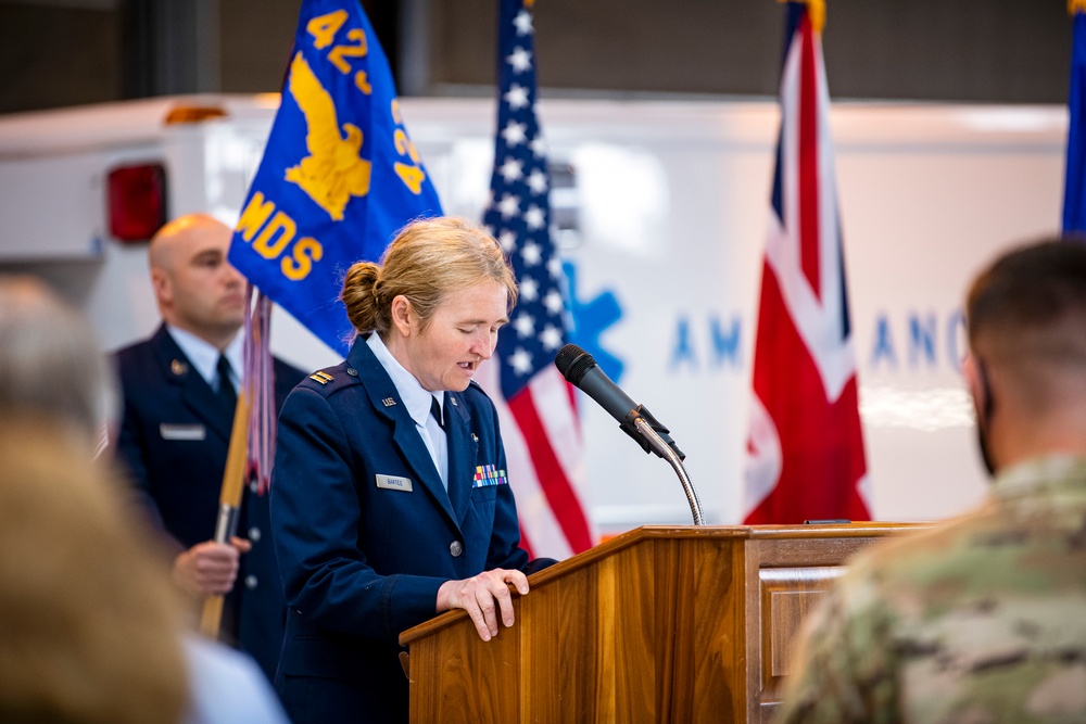 423rd MDS Change of Command