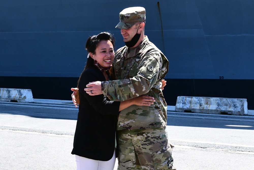 839th Transportation Battalion dock operations at Livorno Port