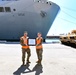 839th Transportation Battalion dock operations at Livorno Port