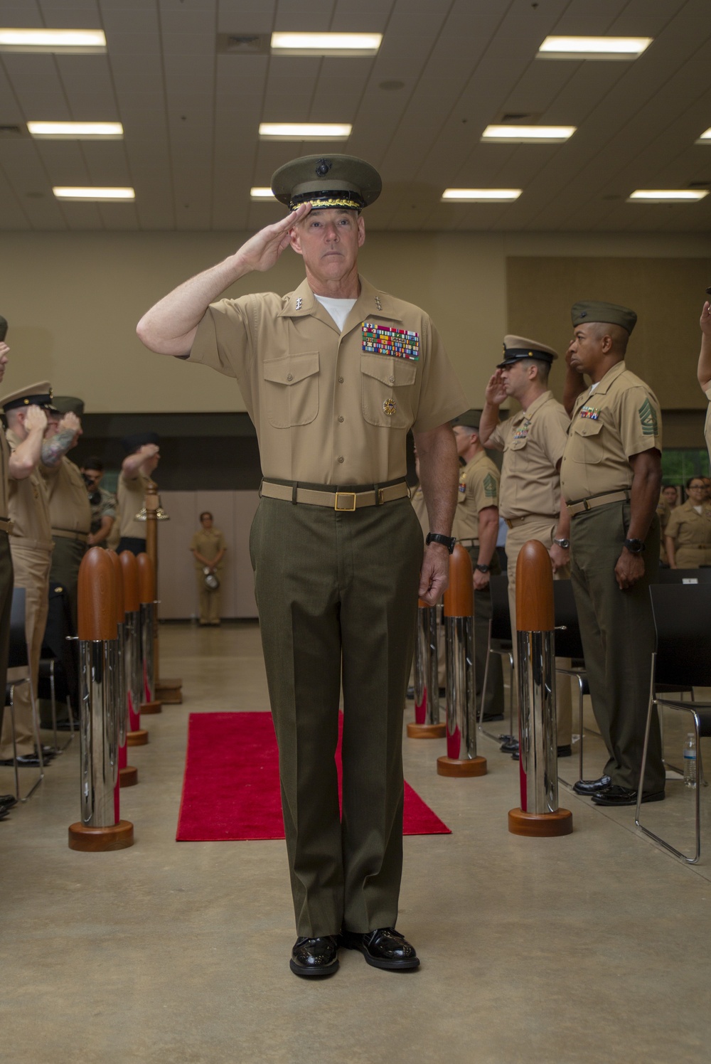 II MEF Command Master Chief Retirement Ceremony