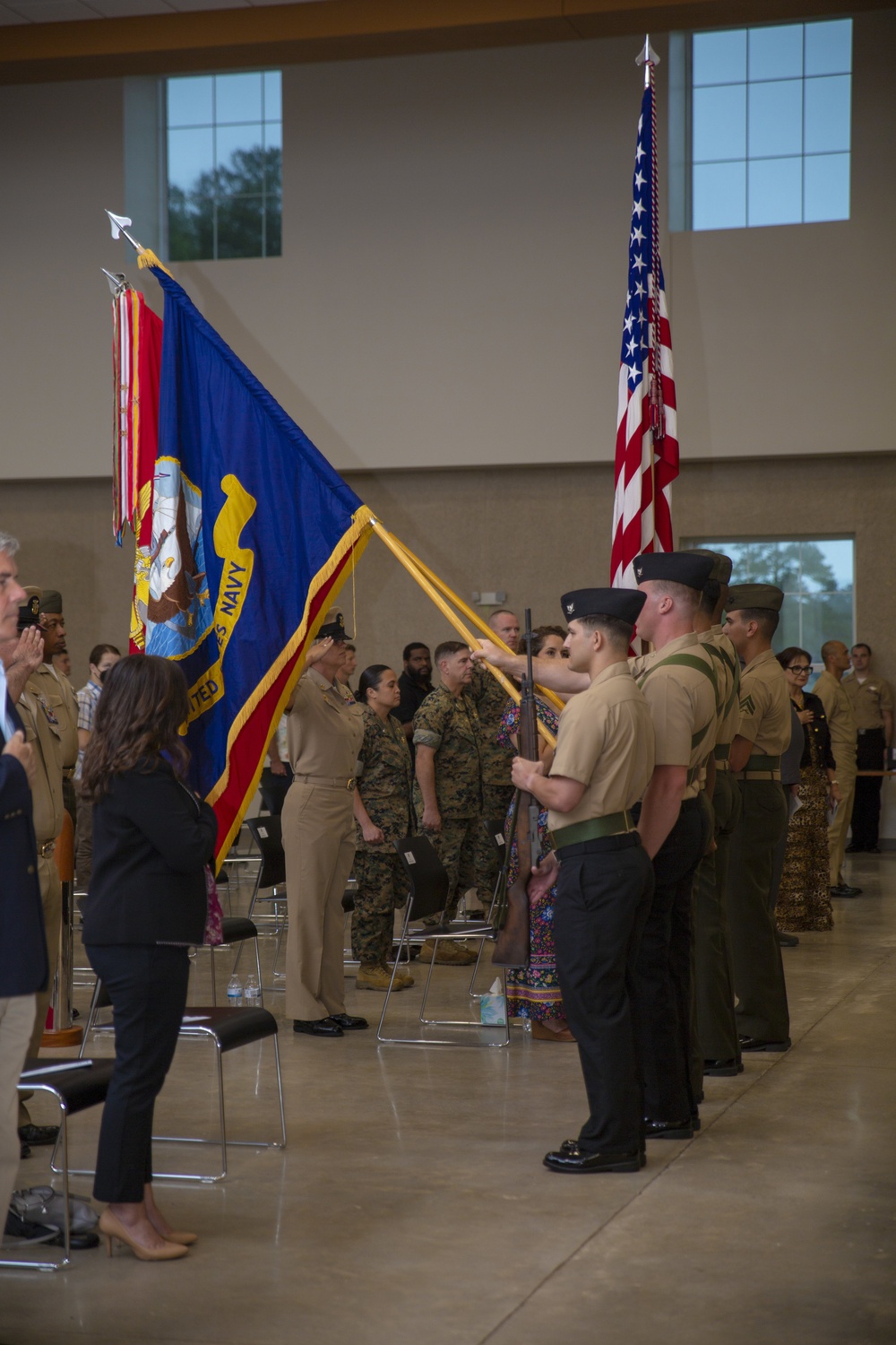 II MEF Command Master Chief Retirement Ceremony