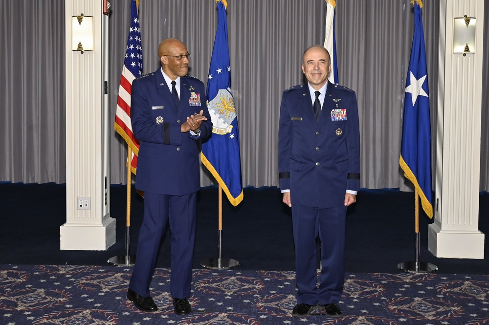 CSAF promotes Maj. Gen. Robert Miller