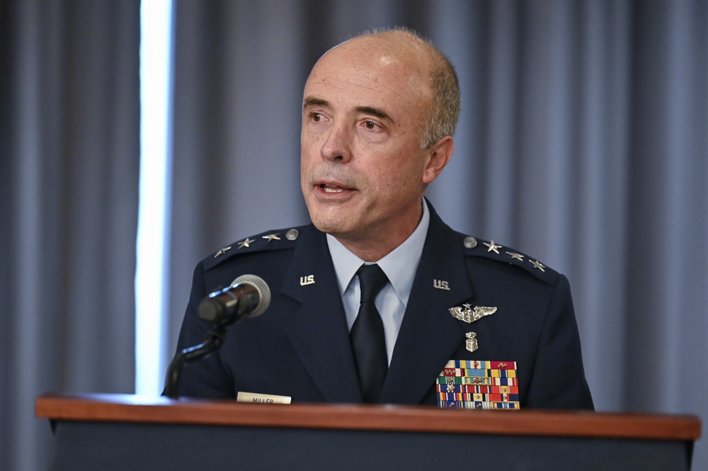 CSAF promotes Maj. Gen. Robert Miller