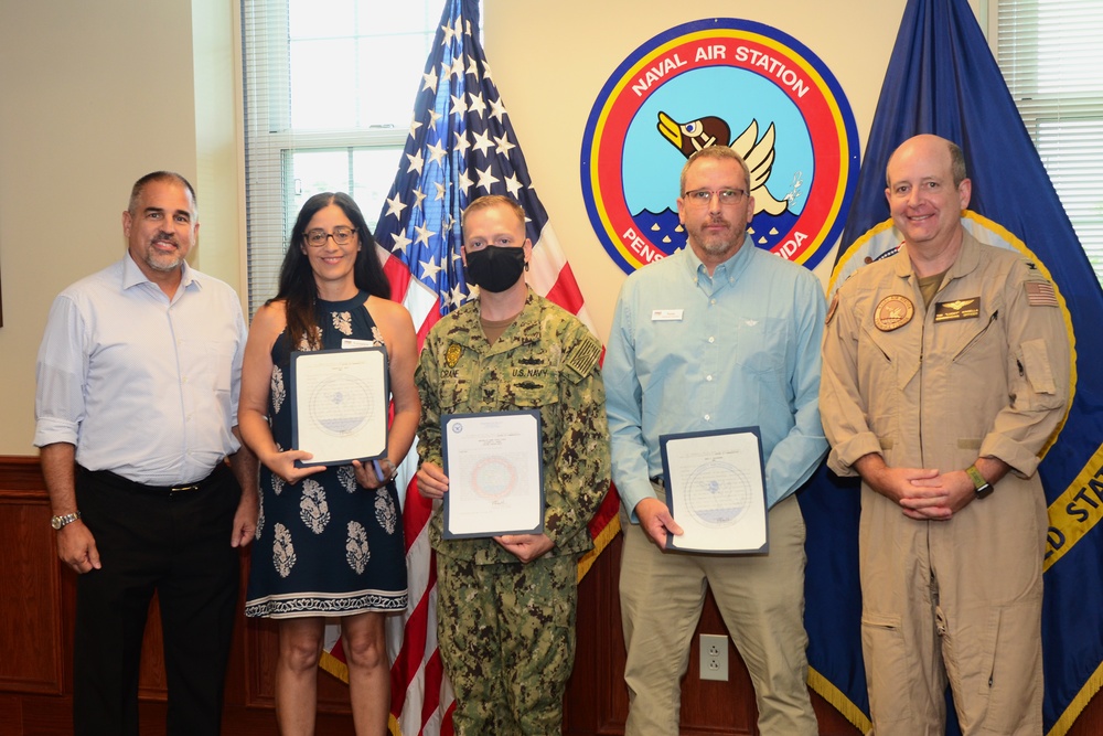 Acting Assistant Secretary of the Navy (Energy, Installations and Environment) visits Naval Air Station (NAS) Pensacola