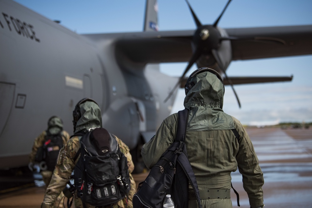 317th AW tests 2PUG aircrew chem gear