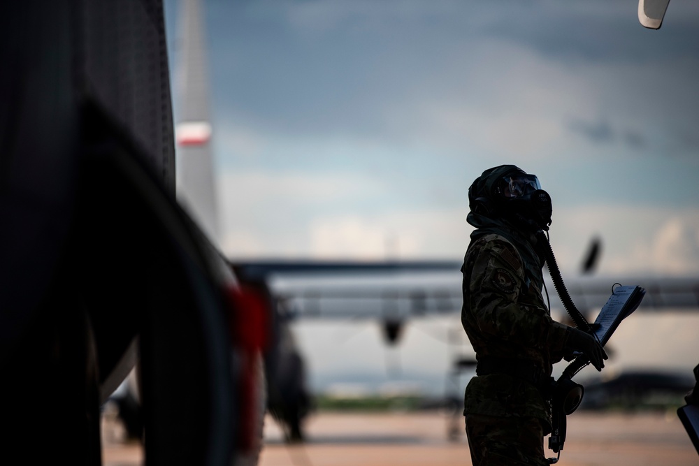 317th AW tests 2PUG aircrew chem gear