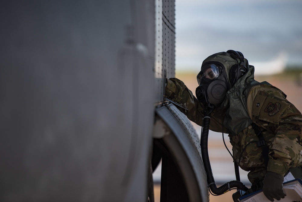 317th AW tests 2PUG aircrew chem gear