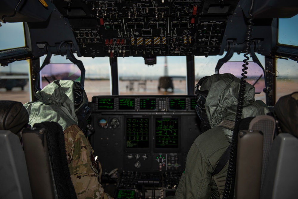 317th AW tests 2PUG aircrew chem gear