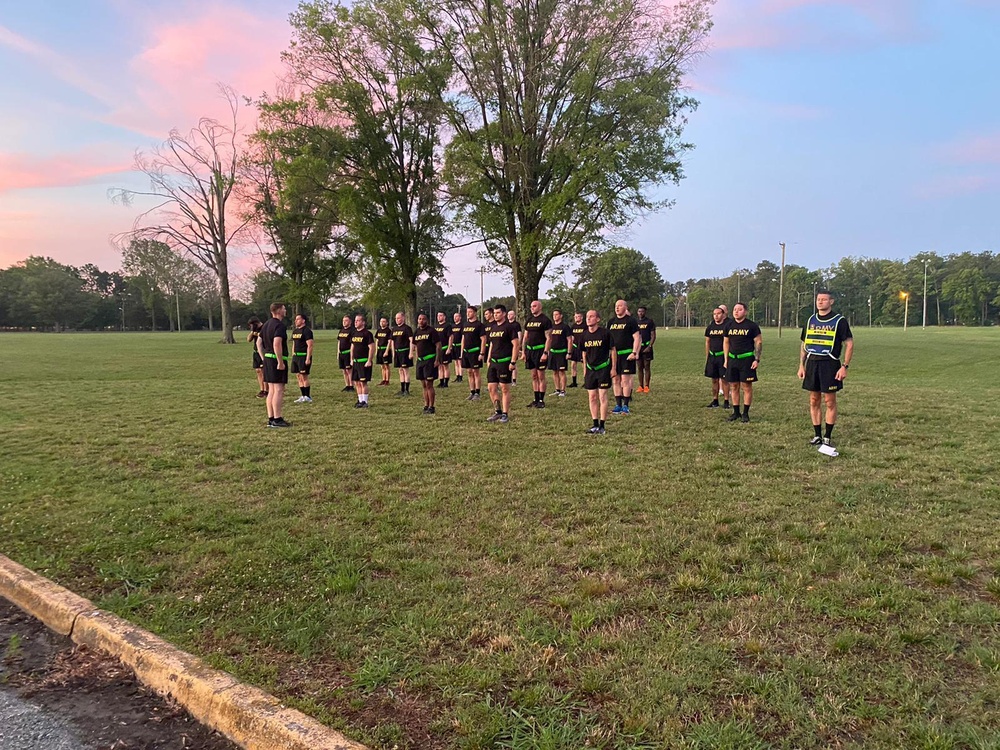 U.S. Army Soldiers conduct the Army Combat Fitness Test