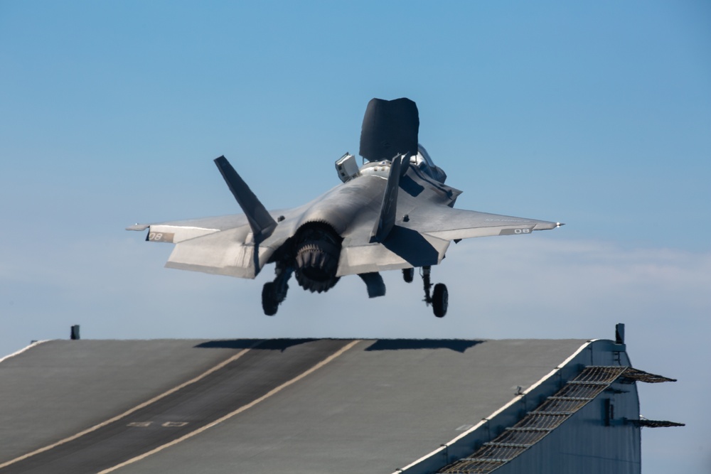 VMFA-211 Supports Italian Led Exercise Falcon Strike 21