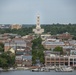 Aerial photos over Pentagon and National Mall