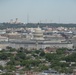 Aerial photos over Pentagon and National Mall