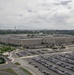 Aerial photos over Pentagon and National Mall