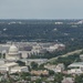 Aerial photos over Pentagon and National Mall