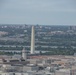 Aerial photos over Pentagon and National Mall