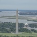 Aerial photos over Pentagon and National Mall