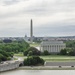 Aerial photos over Pentagon and National Mall