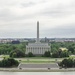 Aerial photos over Pentagon and National Mall