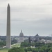 Aerial photos over Pentagon and National Mall