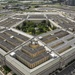 Aerial photos over Pentagon and National Mall