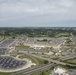 Aerial photos over Pentagon and National Mall